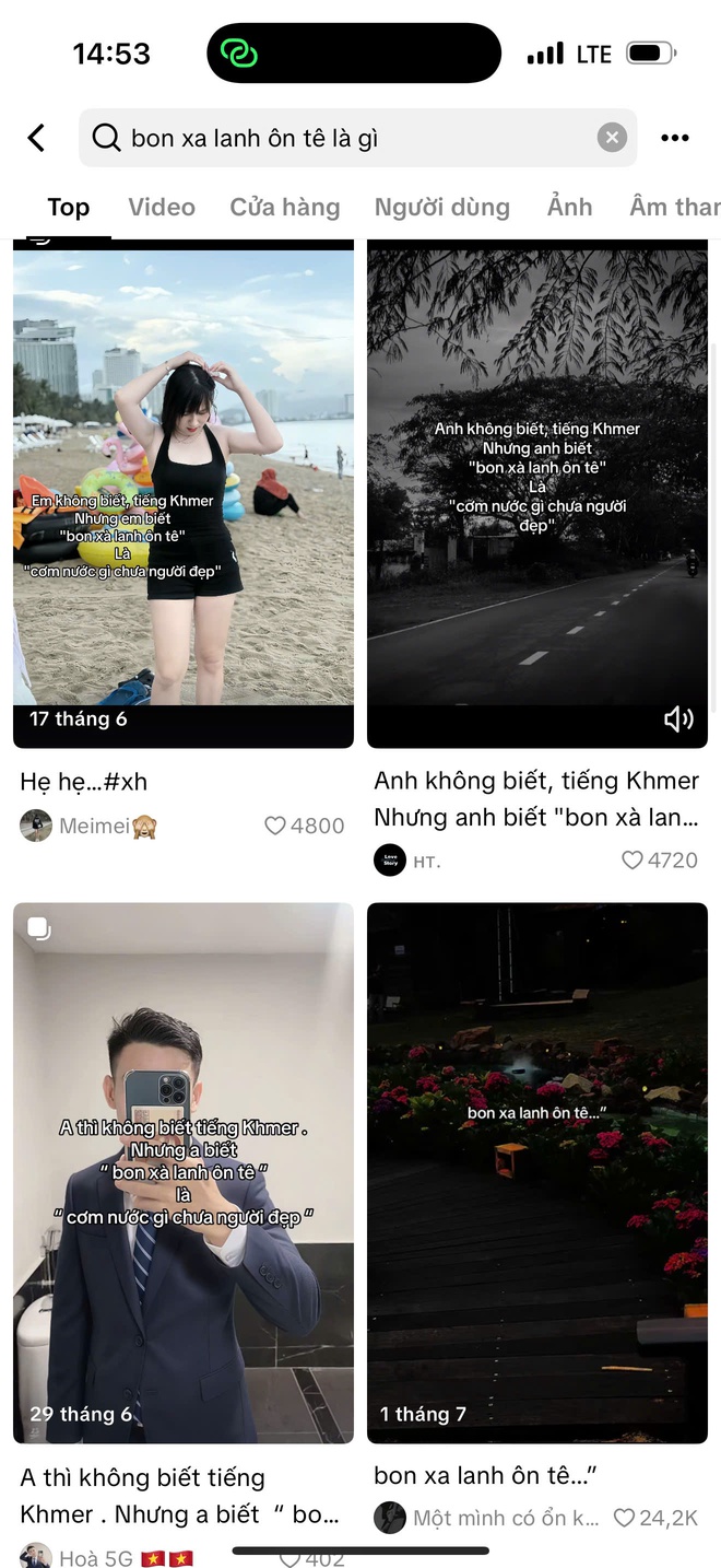 Câu nói 'bon xà lanh ôn tê' đang chiếm sóng TikTok: Vô nghĩa nhưng lại rất có giá trị?- Ảnh 3. Câu nói 'bon xà lanh ôn tê' đang chiếm sóng TikTok: Vô nghĩa nhưng lại rất có giá trị?- Ảnh 3.