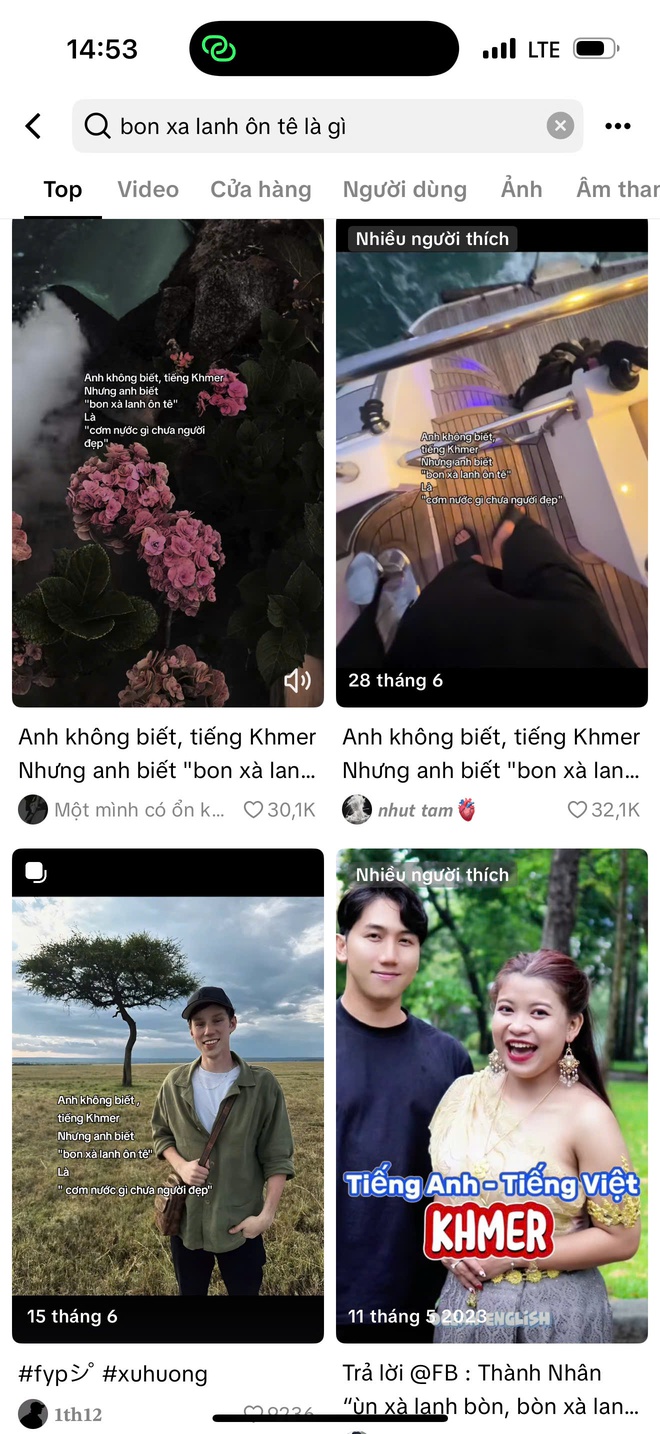 Câu nói 'bon xà lanh ôn tê' đang chiếm sóng TikTok: Vô nghĩa nhưng lại rất có giá trị?- Ảnh 2. Câu nói 'bon xà lanh ôn tê' đang chiếm sóng TikTok: Vô nghĩa nhưng lại rất có giá trị?- Ảnh 2.