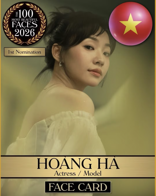 Nữ diễn vi&ecirc;n VTV cao 1m55 Ho&agrave;ng H&agrave; vừa lọt top đẹp nhất thế giới 2026 - Ảnh 1.