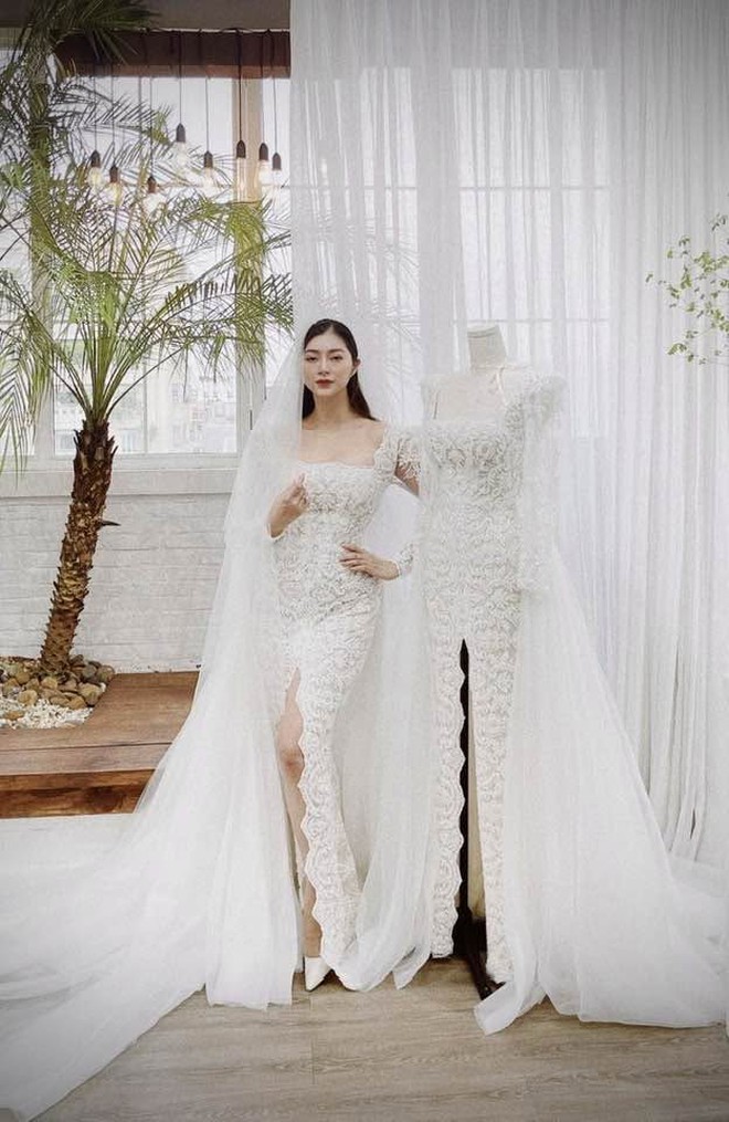 Sau 3 năm đăng k&yacute; kết h&ocirc;n với Ch&acirc;u Khải Phong, Thanh Tr&uacute;c ch&iacute;nh thức diện v&aacute;y c&ocirc; d&acirc;u - Ảnh 4.