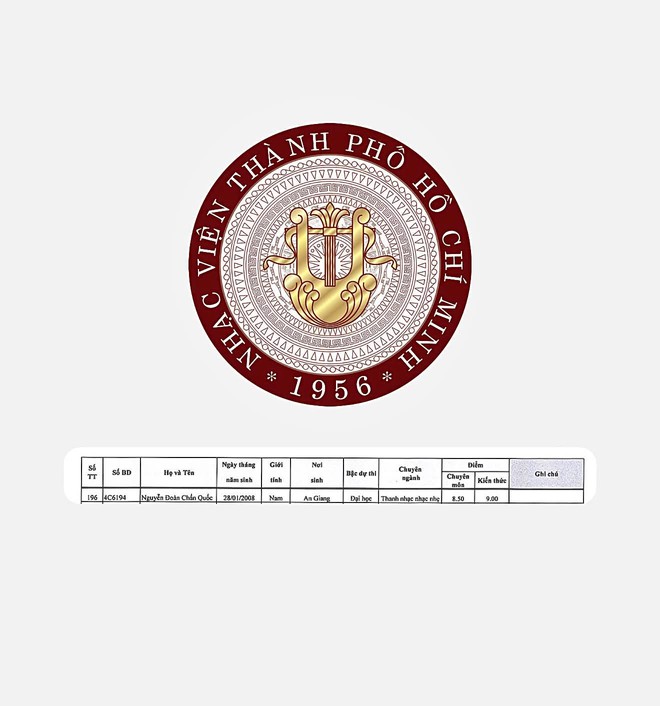 Nguyễn Đoàn Chấn Quốc: Á quân Giọng hát Việt nhí 2019 vừa đỗ thủ khoa Nhạc viện TP . HCM - Ảnh 2.