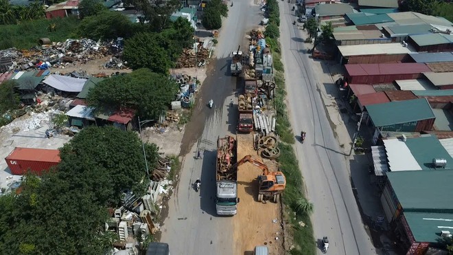 Điểm nghẽn tr&ecirc;n tuyến đường 70 ph&iacute;a T&acirc;y H&agrave; Nội cần giải quyết trước năm 2026 - Ảnh 9.