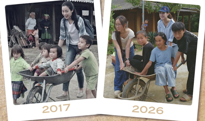 Đỗ Mỹ Linh trở lại Cu Vai 10 năm sau: H&agrave;nh tr&igrave;nh Gieo mầm tri thức cho trẻ em - Ảnh 2.