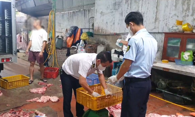 Hưng Yên phát hiện Gần 1 tấn thịt lợn nhiễm Dịch tả lợn châu Phi - Ảnh 3.