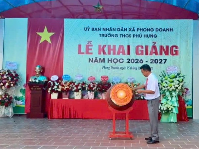 Ninh B&igrave;nh: Hơn 720 cơ sở gi&aacute;o dục bước v&agrave;o năm học mới sau sắp xếp - Ảnh 4.