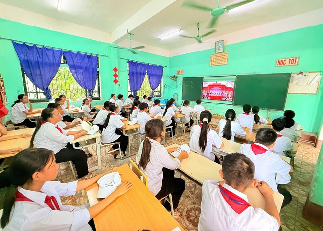 Ninh B&igrave;nh: Hơn 720 cơ sở gi&aacute;o dục bước v&agrave;o năm học mới sau sắp xếp - Ảnh 5.