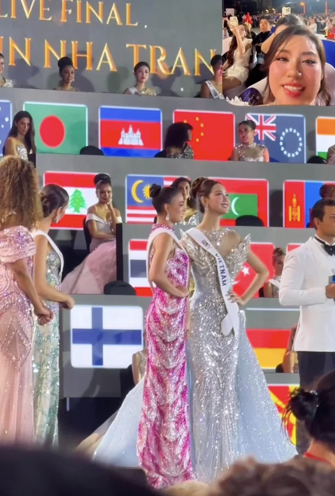 Phương Oanh v&agrave; c&aacute;c Hoa hậu ch&uacute;c mừng Bảo Ngọc tại Miss World 2026 - Ảnh 2.
