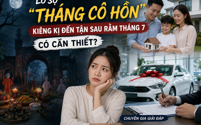 Lo sợ ‘tháng cô hồn’, nhiều người kiêng đủ thứ đến tận sau Rằm tháng 7: Chuyên gia nói gì?