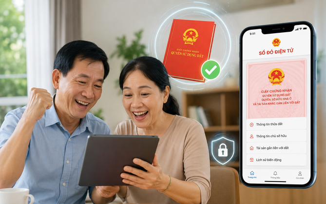 Người dân hưởng lợi gì nếu được cấp 'sổ đỏ điện tử'
