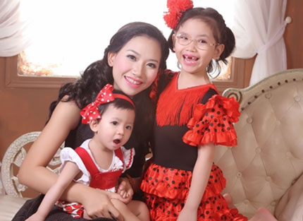 MC Mỹ Vân và bí quyết giữ lửa mái ấm