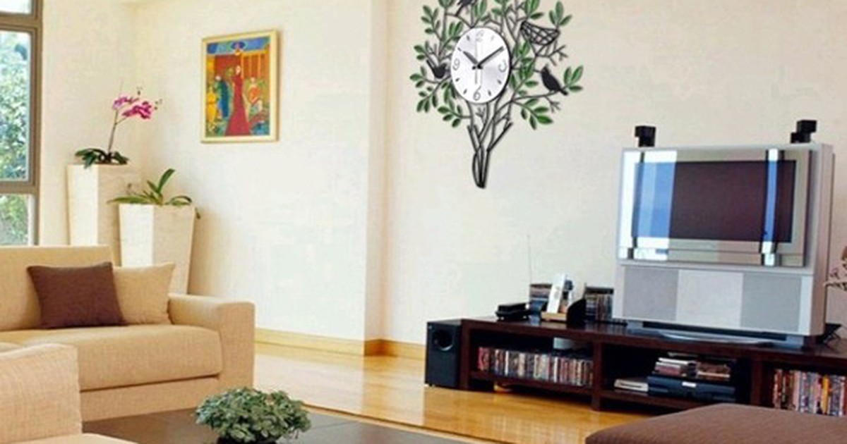 Những mẫu đồng hồ treo tường vừa đẹp vừa phong thủy