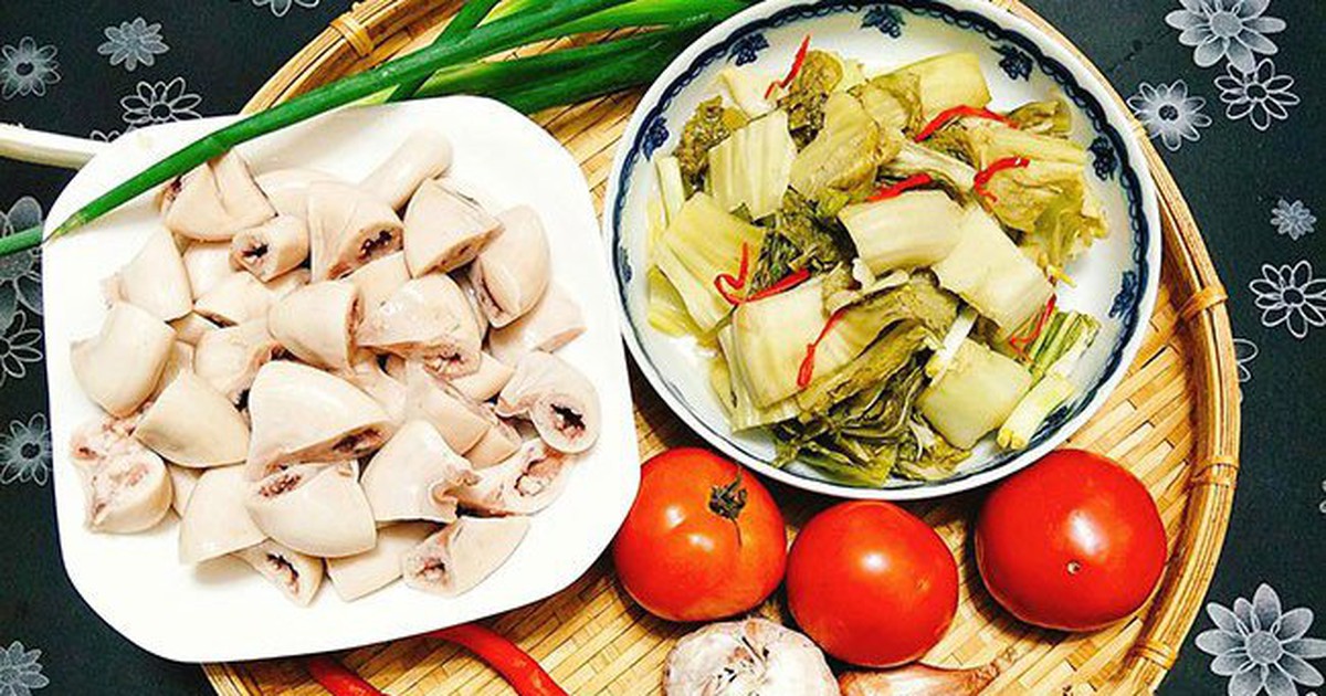 Nguyên liệu chuẩn bị