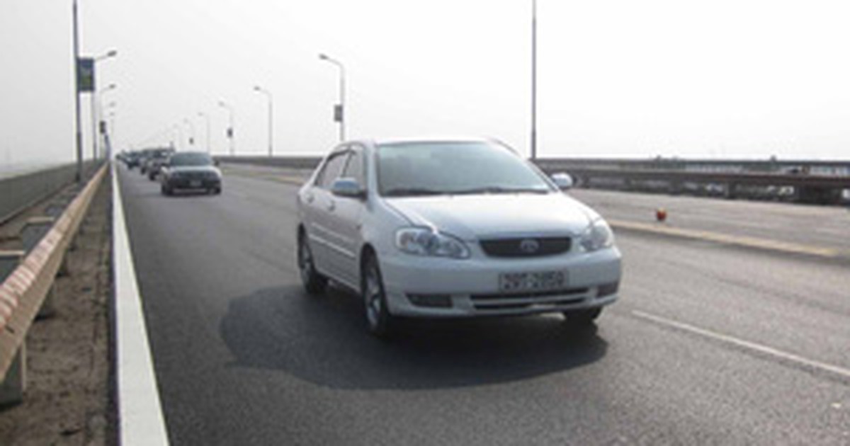 Toong Xe Sáng nay thông xe cầu Thăng Long