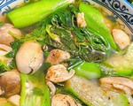 &apos;Bon&apos; miệng món canh rau dền chay