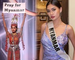Đại diện Myanmar có hành động bất ngờ tại Miss Universe, fan lo ngại khó có cửa về nước