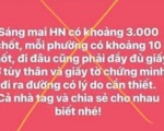 Hà Nội xử phạt một cá nhân tung tin có 3.000 chốt kiểm soát COVID-19 'giăng' khắp Thủ đô