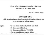 Xét tuyển lớp 10 chuyên, hàng trăm phụ huynh TPHCM gửi đơn kêu cứu