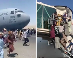 Cảnh tượng hơn 600 người, cả phụ nữ và trẻ em nhồi nhét trên máy bay rời Afghanistan