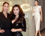 Hoa hậu Hà Kiều Anh nổi bật khi hẹn hò ở Mỹ