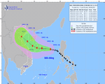 Miền Bắc tăng nhiệt khi bão số 5 hướng vào Vịnh Bắc Bộ