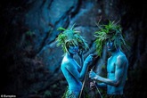 Ngắm bộ ảnh cưới táo bạo theo phong cách “Avatar“ Ngắm bộ ảnh cưới táo bạo theo phong cách “Avatar“