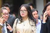 Vẻ đẹp u buồn của vợ bầu Kiên tại phiên tòa xử chồng Vẻ đẹp u buồn của vợ bầu Kiên tại phiên tòa xử chồng
