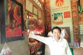 Người lính già và tấm bản đồ bằng đất nghĩa trang Người lính già và tấm bản đồ bằng đất nghĩa trang
