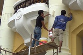 Bị chê sặc sỡ, Nhà hát lớn Hà Nội sơn lại màu cũ Bị chê sặc sỡ, Nhà hát lớn Hà Nội sơn lại màu cũ