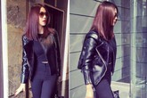 Mỹ nhân Việt lăng xê hot trend áo khoác da ngày lạnh Mỹ nhân Việt lăng xê hot trend áo khoác da ngày lạnh