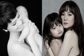 Mê mẩn khoảnh khắc mỹ nhân Việt chụp ảnh nude cùng con Mê mẩn khoảnh khắc mỹ nhân Việt chụp ảnh nude cùng con