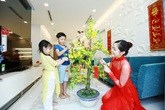 Tứ quý nhất khi đón tết ở khu đô thị mới Tứ quý nhất khi đón tết ở khu đô thị mới