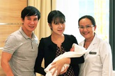 Gia đình Lý Hải lưu trữ máu cuống rốn con tại Vinmec Gia đình Lý Hải lưu trữ máu cuống rốn con tại Vinmec