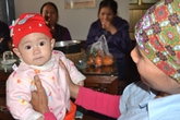 Hình ảnh mới nhất của bé sơ sinh bị bỏ rơi trước chùa Phúc Linh Hình ảnh mới nhất của bé sơ sinh bị bỏ rơi trước chùa Phúc Linh