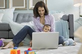 Khi vợ bán hàng "online"! Khi vợ bán hàng "online"!