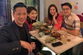 HH Thu Hoài e ấp bên bạn trai, cùng vợ chồng 'ngôi sao TVB' Hồ Hạnh Nhi ăn tối HH Thu Hoài e ấp bên bạn trai, cùng vợ chồng 'ngôi sao TVB' Hồ Hạnh Nhi ăn tối