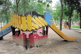 Nhiều trò chơi trong Công viên Thống Nhất xuống cấp trầm trọng Nhiều trò chơi trong Công viên Thống Nhất xuống cấp trầm trọng