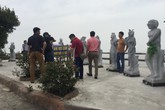 Tạm thời phong tỏa tượng 12 con giáp "hở hang" ở Hải Phòng Tạm thời phong tỏa tượng 12 con giáp "hở hang" ở Hải Phòng