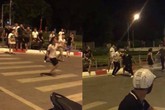 Hà Nội: Xác minh hai nhóm thanh niên đuổi chém nhau trên phố Hà Nội: Xác minh hai nhóm thanh niên đuổi chém nhau trên phố