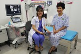 Bệnh viện Phụ Sản Hải Phòng ra mắt thiết bị siêu âm vú tự động Bệnh viện Phụ Sản Hải Phòng ra mắt thiết bị siêu âm vú tự động