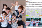 'Sao' tranh luận về bảng dự toán nuôi con hết nửa tỷ đồng 'Sao' tranh luận về bảng dự toán nuôi con hết nửa tỷ đồng