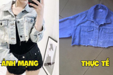 Mua khoác jean sành điệu giá 650k, cô gái nhận về áo mỏng như tờ giấy, dân tình nghi là đồ cũ cắt đôi đem bán Mua khoác jean sành điệu giá 650k, cô gái nhận về áo mỏng như tờ giấy, dân tình nghi là đồ cũ cắt đôi đem bán