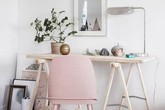 Phòng làm việc đầy cảm hứng với gam màu pastel Phòng làm việc đầy cảm hứng với gam màu pastel