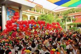 Hải Phòng: Khai giảng xúc động, không báo cáo thành tích Hải Phòng: Khai giảng xúc động, không báo cáo thành tích