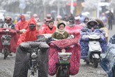 Hình ảnh kỳ dị cả đời mới thấy trong thời tiết rét đậm, rét hại Hình ảnh kỳ dị cả đời mới thấy trong thời tiết rét đậm, rét hại