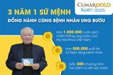 CumarGold Kare: Hành trình 3 năm tận tình chăm sóc sức khỏe bệnh nhân ung bướu CumarGold Kare: Hành trình 3 năm tận tình chăm sóc sức khỏe bệnh nhân ung bướu