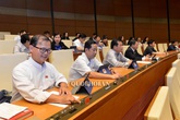 Quốc hội biểu quyết thông qua 3 Luật quan trọng Quốc hội biểu quyết thông qua 3 Luật quan trọng