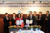 BHXH Việt Nam ký kết Bản ghi nhớ hợp tác với KCOMWEL giai đoạn 2020-2025 BHXH Việt Nam ký kết Bản ghi nhớ hợp tác với KCOMWEL giai đoạn 2020-2025