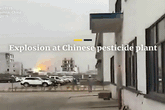 Kinh hoàng vụ nổ, đứng cách hơn nghìn mét vẫn bị hất bay Kinh hoàng vụ nổ, đứng cách hơn nghìn mét vẫn bị hất bay