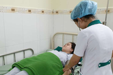 Thai phụ ngất giữa đường do xuất huyết Thai phụ ngất giữa đường do xuất huyết