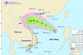 Áp thấp nhiệt đới khả năng mạnh thành bão đi vào đất liền Việt Áp thấp nhiệt đới khả năng mạnh thành bão đi vào đất liền Việt